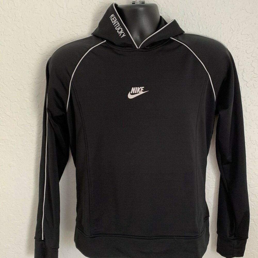 NIKE Women's Size M DRIFIT Training Black Hoodie